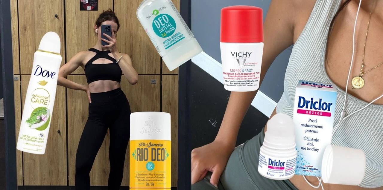 Deodoranty a antiperspiranty, na které se můžeš spolehnout. Zvládnou horko v MHD i intenzivní pilates