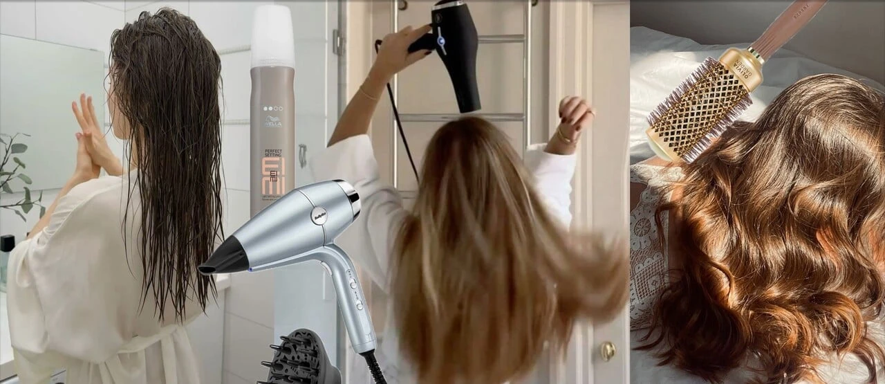 Fénovat, nebo nechat volně uschnout? Zeptaly jsme se odborníka, co je pro vlasy opravdu lepší