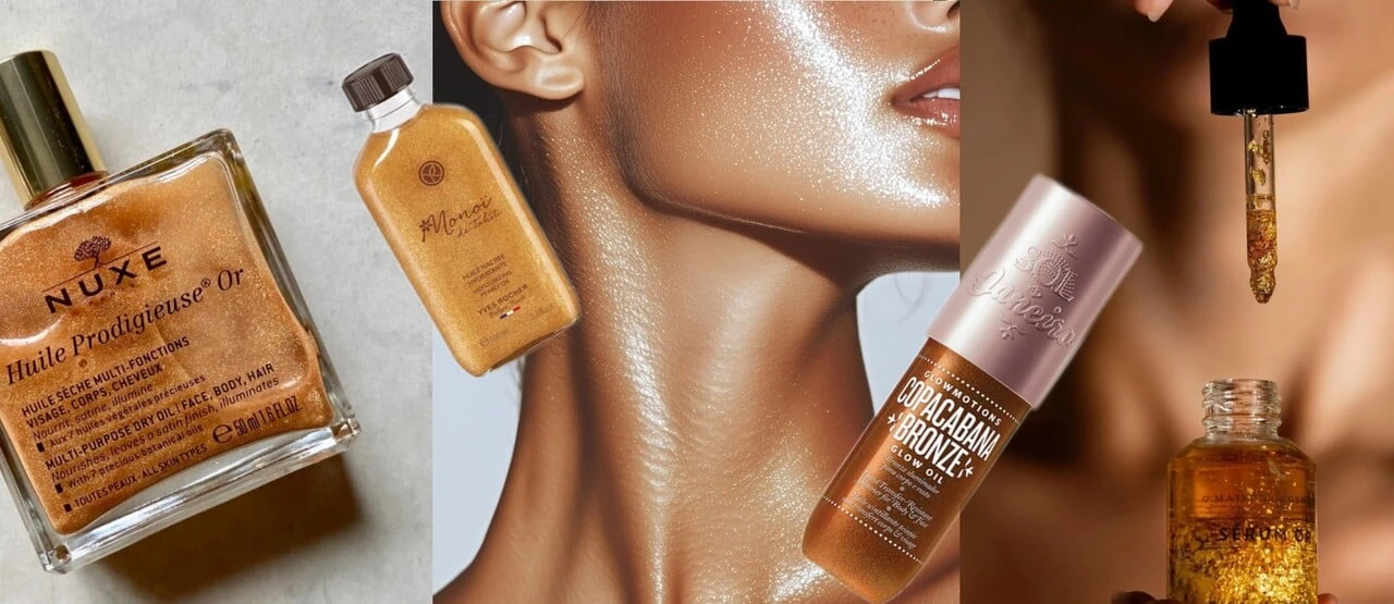 Glow-up sezony: Třpytivé oleje, mléka a spreje, které milujeme!