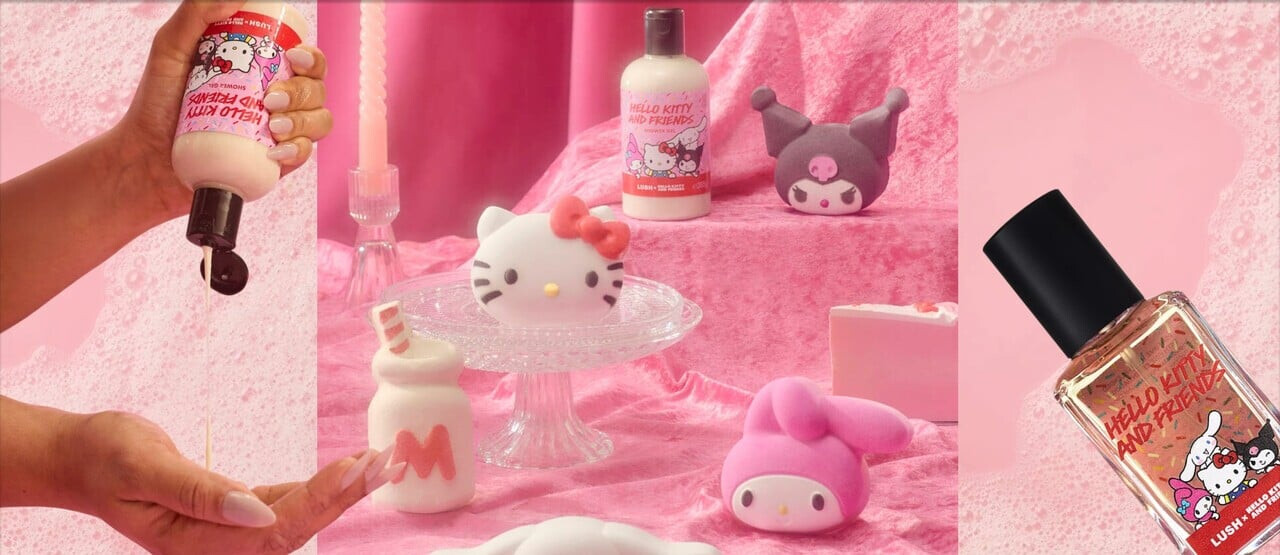 Lush představuje limitku Hello Kitty And Friends