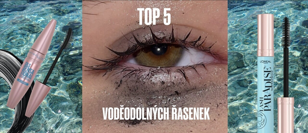 Skvělá řasenka k moři, která se nerozmaže ani nedrolí? Vybraly jsme TOP 5 voděodolných řasenek z drogerie