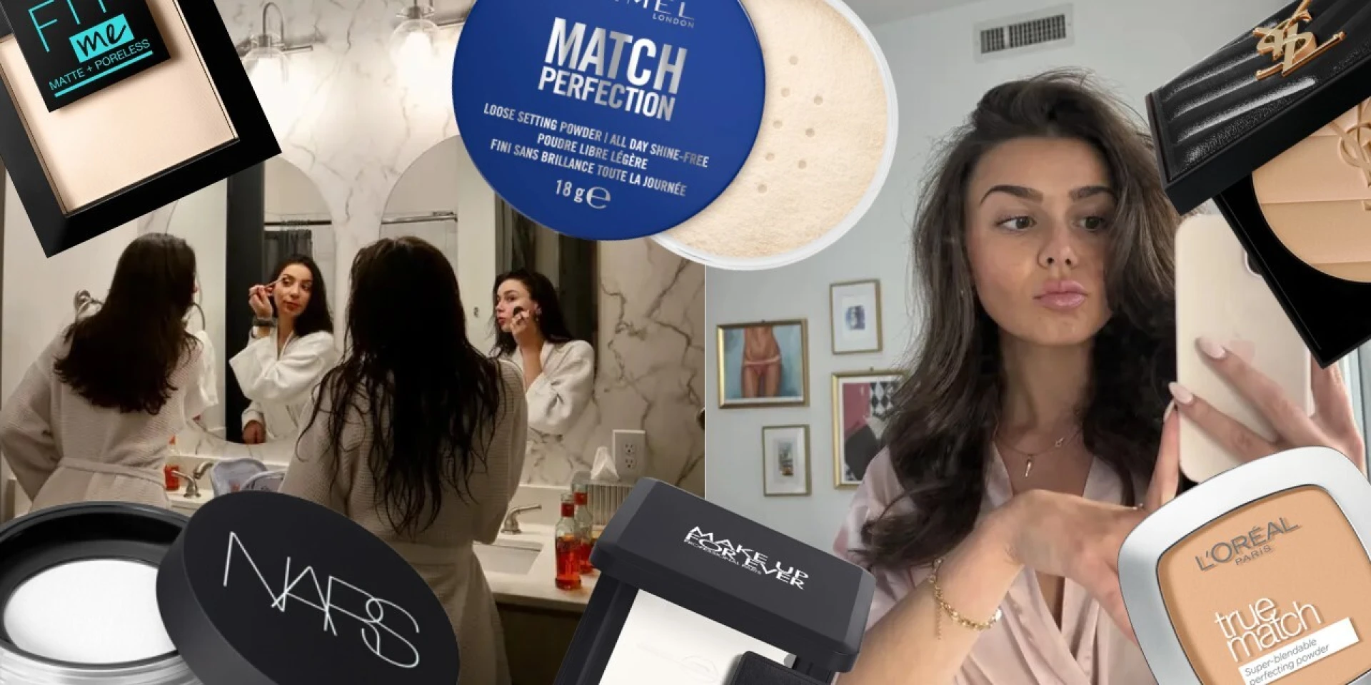 TOP pudry, které nevysušují a vydrží celý den. Najdeš tu osvědčenou klasiku i poklady z drogerie za pár korun