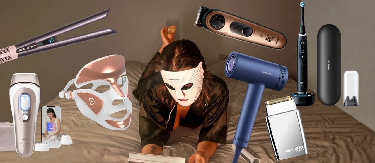 Tech beauty vychytávky, které se na Black Friday opravdu vyplatí: led maska, kvalitní fén nebo trojkulma?